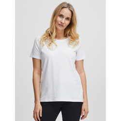 Fransa Majica 20605388 Bela Regular Fit