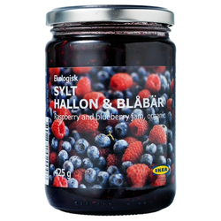 SYLT HALLON & BLABÄR Džem od borovnica i malina, organsko, 425 g