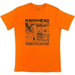 Radiohead Gawps Orange M Majica