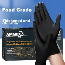 Ammex Jednokratne rukavice, 100 komada, Crne