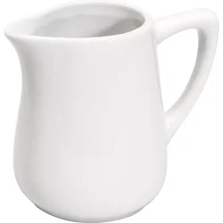 Bianco vrček za mleko 100 ml, bel (6 kos)