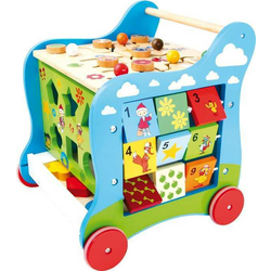 Small Foot Chodítko veľká motorická kocka škriatok