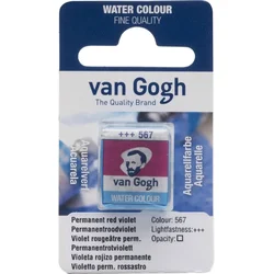 Van Gogh Watercolour Pan Permanent Red Violet