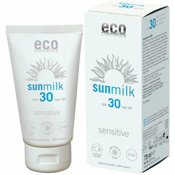 Eco Cosmetics Sensitive mlijeko za sunčanje ZF 30 - 75 ml
