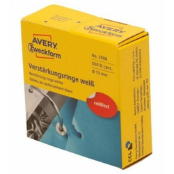 Avery Zweckform etiketa za ojačanje rupa O 13 mm, bijela (3508)