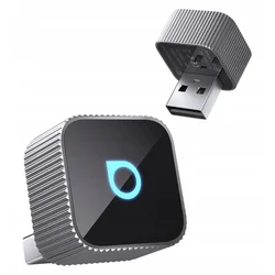 Ottocast Brezžični avtomobilski adapter OTTOCAST Mini Cube T2, srebrne barve