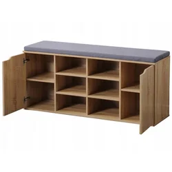KESPER KSP15928-Drveni cipelarnik sa klupom OUTLET