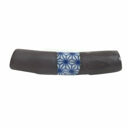 Podstavek za odlaganje palčk ASANOHA CYLINDER, črna, keramika, MIJ