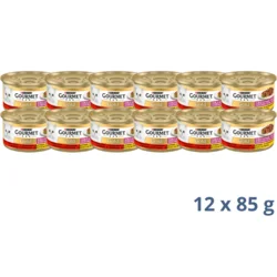 Gourmet Gold Komadići u Sosu Duo Govedina i Piletina – 1.02 kg