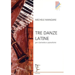 MANGANI:TRE DANZE LATINE CLARINETTO E PIANOFORTE