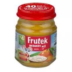 Frutek kašica breskva i pirinač 120g