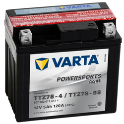 Varta VARTA Akumulator za motorna kolesa YTZ7S-4 / -BS 507902011 12 V 7 Ah Y5 za motorna kolesa, štirikolesnike, Jet Ski, motorne sani