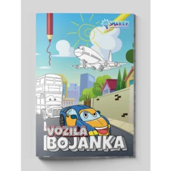 Bojanka 8 listova - vozila
