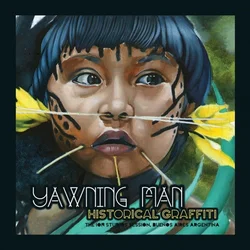 Yawning Man - Historical Graffiti (Reissue) (Ltd Striped Blue/Yellow/Light Green Coloured) (LP)