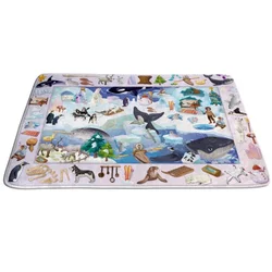 Achoka Edukativni 3D tepih Arktik 130x180 cm ( 8414 )