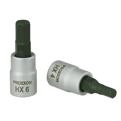 Proxxon nasadni inbus CrV ključ 1/4 - 4 mm