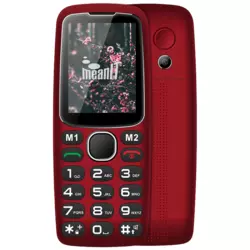 MEANIT mobilni telefon Senior 10, Red