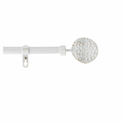Garnišna Bullette 19mm 210-380cm bela Douceur d Interieur