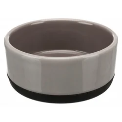 KERAMICKA POSUDA SA GUMOM 0,4l/12cm siva