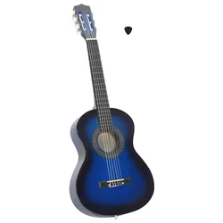 Klasična gitara za početnike i djecu plava 1/2 34