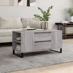 Stolić za kavu boja hrasta 102x44,5x50 cm od konstruiranog drva