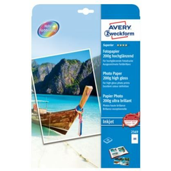 Avery Zweckform foto papir 2569-25, 200 g, visoki sjaj