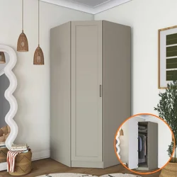 Hanah Home BA311 ormar 91 × 210 × 57,5 cm, peščana