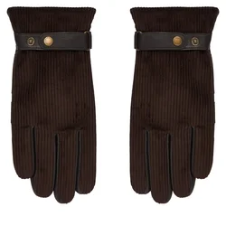 Rokavice Barbour Nelson MGL0137BR51 Temno rjava