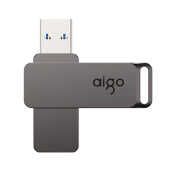 Aigo USB Flash memorija, 128GB, USB 3.0, USB 3.2, Siva