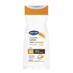 Top Ten Sun losion za sunčanje Carotene, SPF 40, 200ml