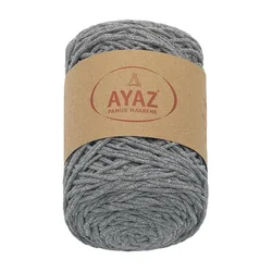 Preja PAMUK MAKREME - 250g / 150 m - siva