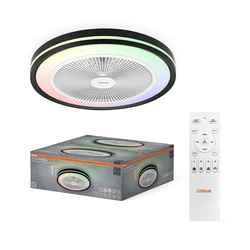 Osram - LED RGB prigušiva svetiljka sa ventilatorom MURLAN LED/26W/230V 3000-6500K + daljinski upravljač