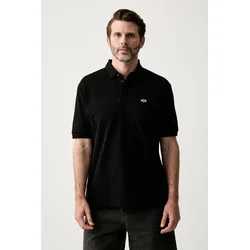 Armani Exchange polo majica moška z bombažem
