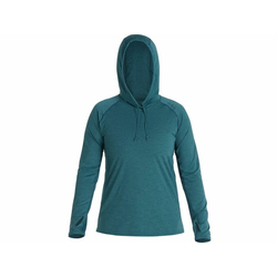 NRS ženski h2core silkweight hoodie mediterranea 10140.05