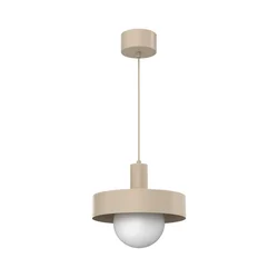 Luster na sajli CANAN 1xE27/15W/230V prečnik 29 cm bež