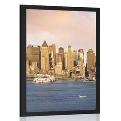 Plakat edinstveni New York - 30x45 silver