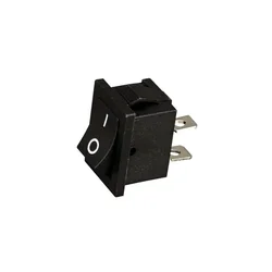 PREKIDAČ UGRADBENI 2A/250V CRNI