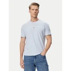 Tommy Jeans Majica DM0DM20744 Svetlo modra Regular Fit