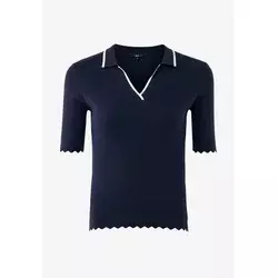 Mexx Ženska majica Ivy MF006600661W, Polo kragna, Teget
