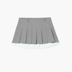 Cropp - Plisirana mini suknja - tamno siva