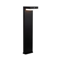 LED solarna lampa sa senzorom MALI LED/4,5W/3,7V 2000 mAh IP44 crna
