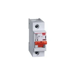 LS Odklopnik 1P D 63A 10kA AC BKH 06110333R0