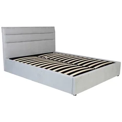 Tapacirani Krevet Sienna 160/200 cm , svetlosiva
