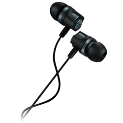 CANYON headphones EP-3 Mic 1.2m Dark Grey