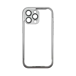 ALU FRAME Maska za telefon za Iphone 15 Pro Max, Siva