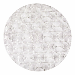 Srebren pogrinjek Tiseco Home Studio, ? 38 cm