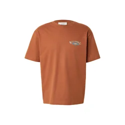 BILLABONG Majica Heritage azur/konjak/črna/off-bela