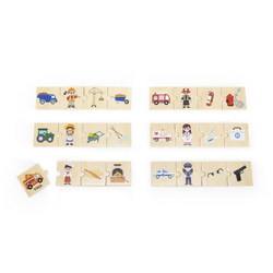 PERTINI Viga puzzle - ljudi i njihova zanimanja
