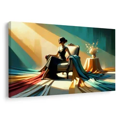 Slika eleganca v sijaju svetlobe - 30x20