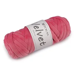 Preja Marshmallow debel žamet O10 mm 500 g - (063) roza